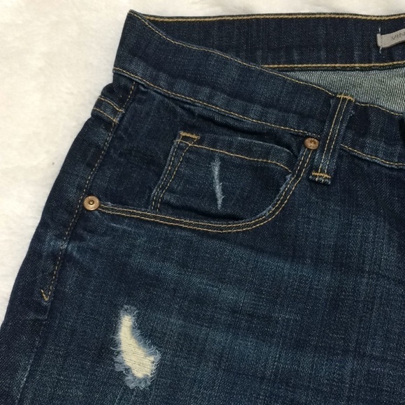Vince Distressed Skinny Ankle Jeans Size 26 - Picture 10 of 11